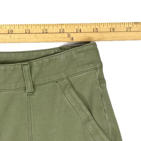 White House Black Market Cargo Joggers Womens 6 Green Outdoor Hiking Breathable - Picture 9 of 14